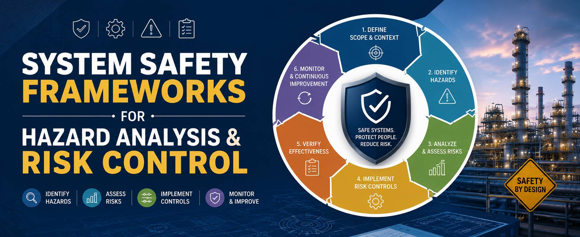 System Safety Frameworks for Hazard Analysis & Risk Control