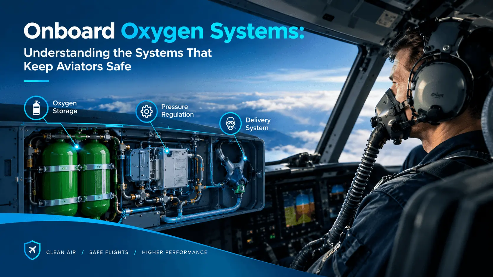 Onboard Oxygen Systems Infographic
