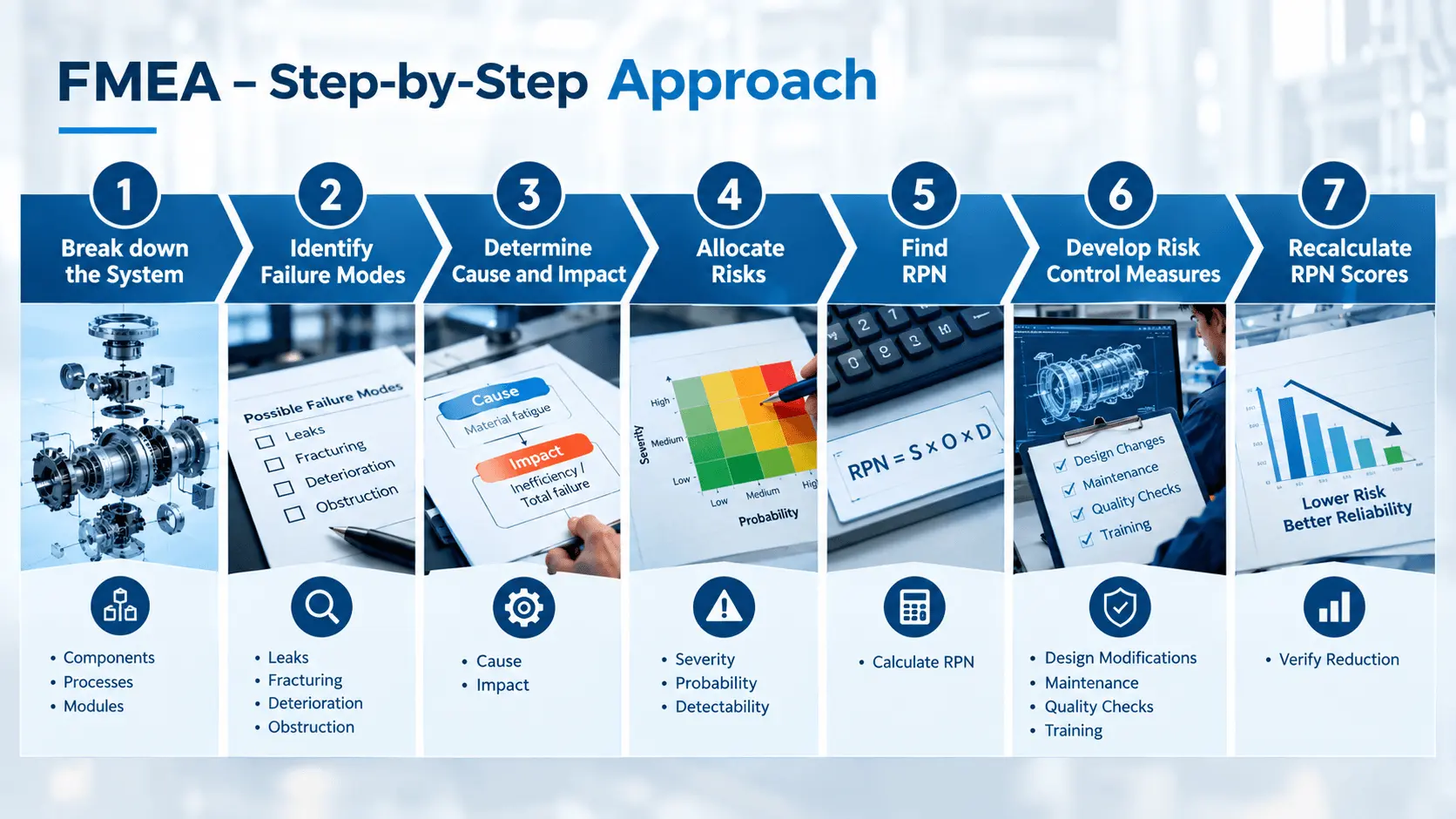 Seven-Step FMEA Workflow